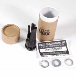 SONS OF LIBERTY GUN WORKS NOX FLASH HIDER, 5.56MM / .223, 1/2X28, DEAD AIR KEYMOUNT