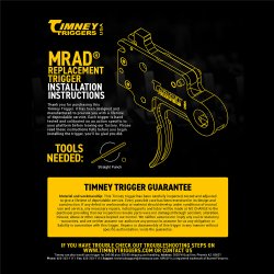 TIMNEY SINGLE STAGE TRIGGER FOR BARRETT MRAD