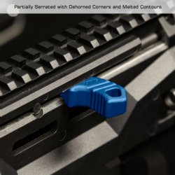 UTG CHARGING HANDLES, FOR CZ SCORPION EVO 3, BLUE