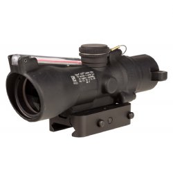 TRIJICON COMPACT ACOG 3X24 7.62X39/123GR, DUAL ILLUMINATION RED HORSESHOE BCD W/ Q-LOC MOUNT, TA50-C-400360