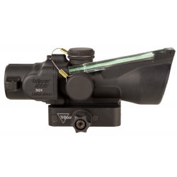 TRIJICON COMPACT ACOG 3X24 7.62X39/123GR, DUAL ILLUMINATION GREEN HORSESHOE DOT BCD W/ Q-LOC MOUNT, TA50-C-400362