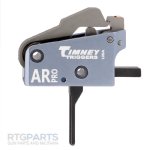 TIMNEY AR PRO 2LB TWO STAGE FLAT TRIGGER, AR-15 / AR-10 